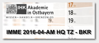 IMME 2016-04-AM HQ TZ - BKR